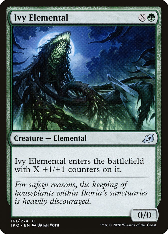 Ivy Elemental [Ikoria: Lair of Behemoths] | Exor Games New Glasgow