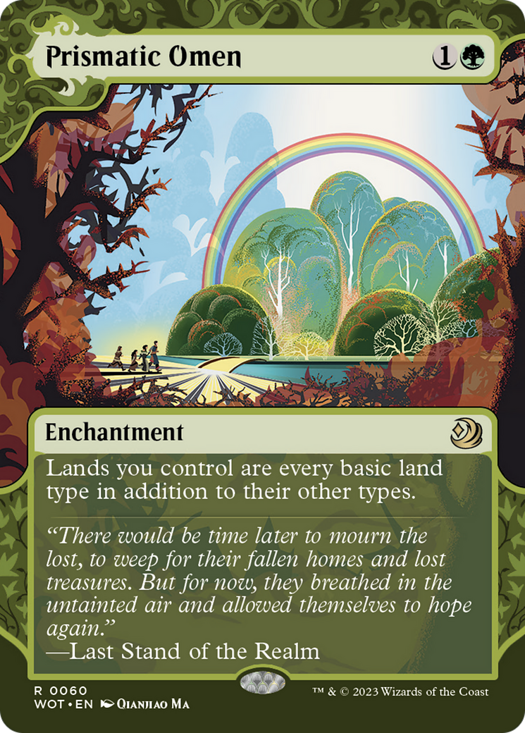 Prismatic Omen [Wilds of Eldraine: Enchanting Tales] | Exor Games New Glasgow