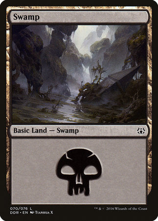 Swamp (70) [Duel Decks: Nissa vs. Ob Nixilis] | Exor Games New Glasgow