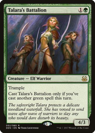 Talara's Battalion [Duel Decks: Mind vs. Might] | Exor Games New Glasgow