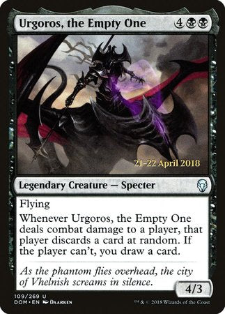 Urgoros, the Empty One [Dominaria Promos] | Exor Games New Glasgow