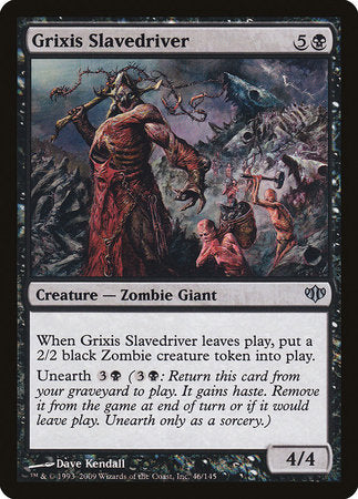 Grixis Slavedriver [Conflux] | Exor Games New Glasgow