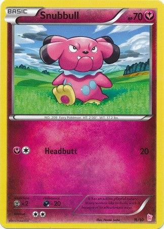 Snubbull (11/30) [XY: Trainer Kit - Sylveon] | Exor Games New Glasgow