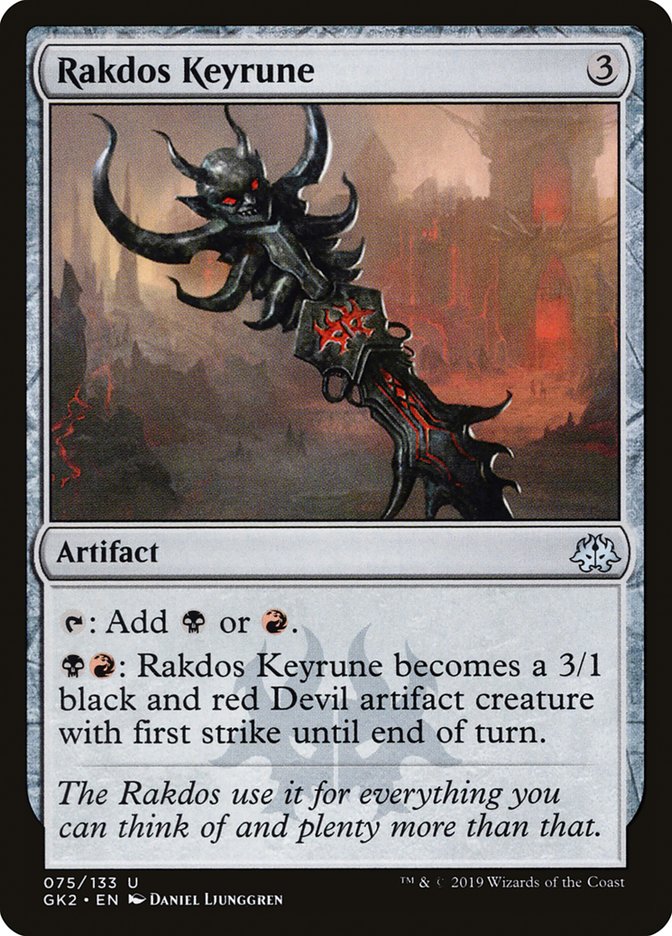 Rakdos Keyrune [Ravnica Allegiance Guild Kit] | Exor Games New Glasgow