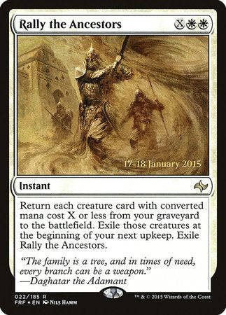 Rally the Ancestors [Fate Reforged Promos] | Exor Games New Glasgow