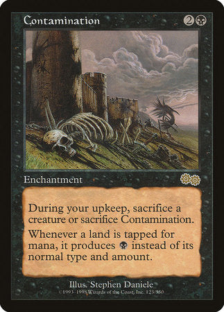 Contamination [Urza's Saga] | Exor Games New Glasgow
