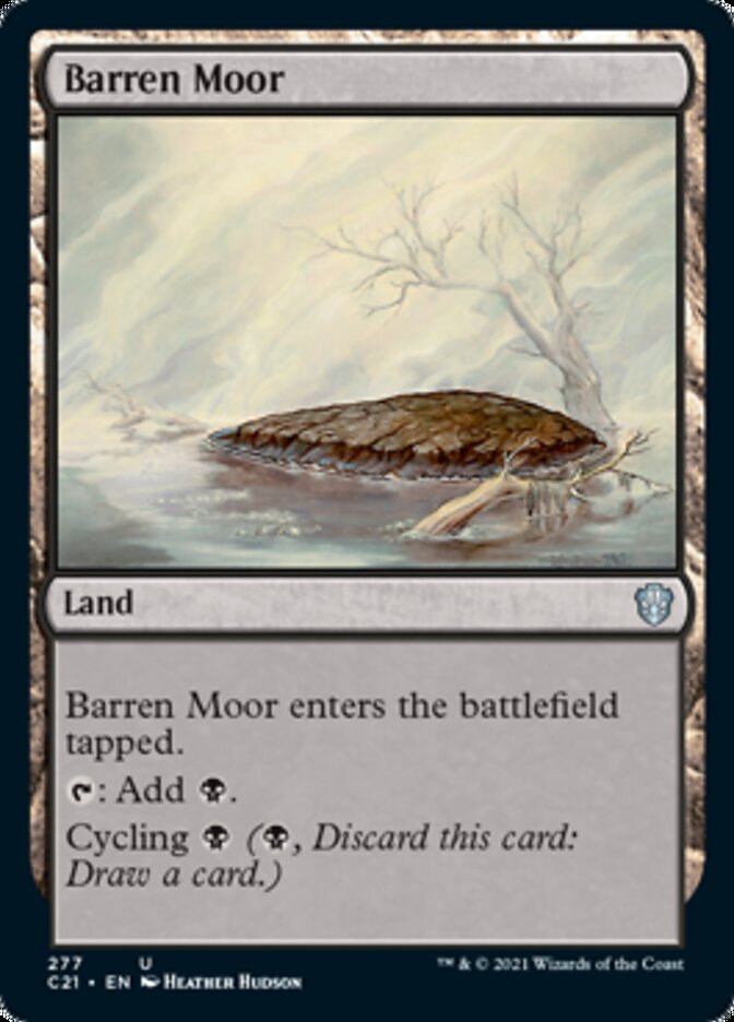 Barren Moor [Commander 2021] | Exor Games New Glasgow