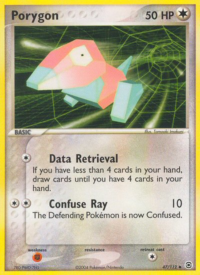 Porygon (47/112) [EX: FireRed & LeafGreen] | Exor Games New Glasgow