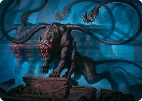 Displacer Beast Art Card [Dungeons & Dragons: Adventures in the Forgotten Realms Art Series] | Exor Games New Glasgow