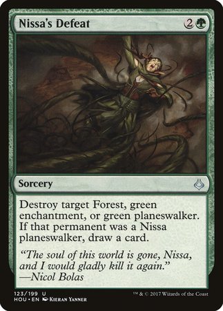 Nissa's Defeat [Hour of Devastation] | Exor Games New Glasgow