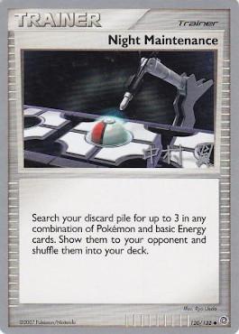 Night Maintenance (120/132) (Crowned Tiger - Tsubasa Nakamura) [World Championships 2009] | Exor Games New Glasgow