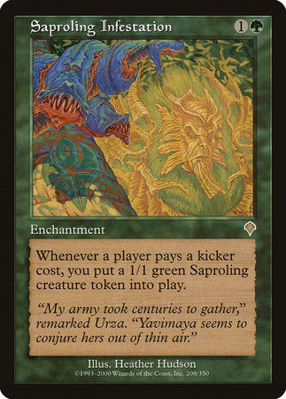 Saproling Infestation [Invasion] | Exor Games New Glasgow