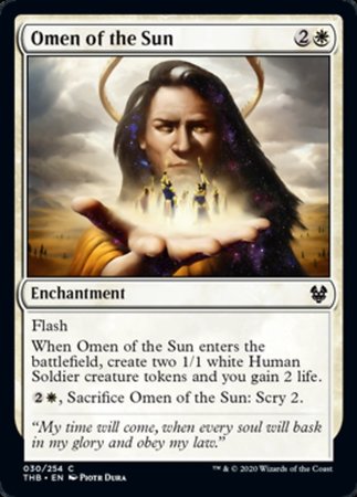 Omen of the Sun [Theros Beyond Death] | Exor Games New Glasgow