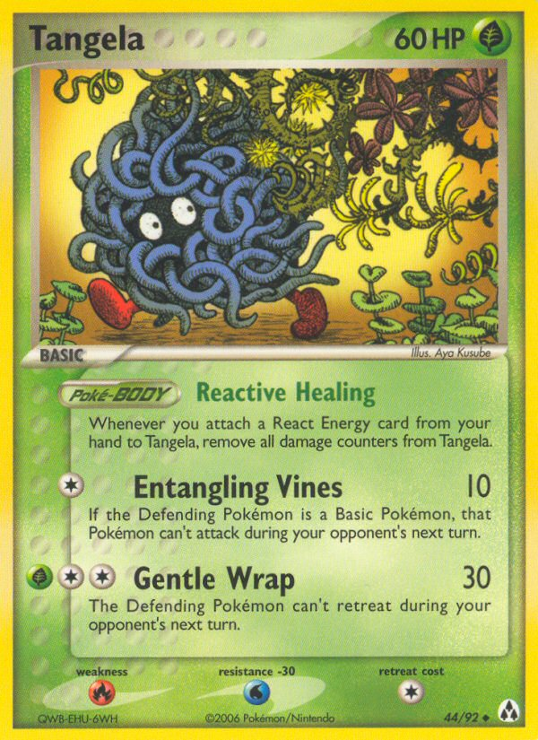 Tangela (44/92) [EX: Legend Maker] | Exor Games New Glasgow