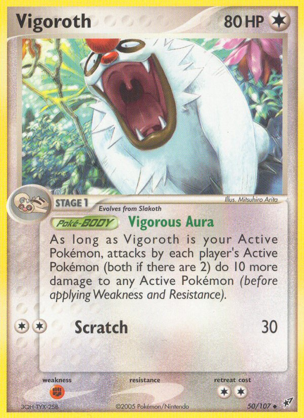 Vigoroth (50/107) [EX: Deoxys] | Exor Games New Glasgow