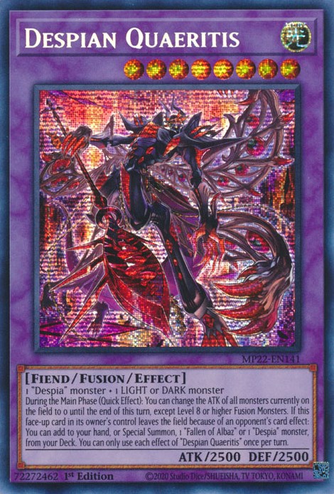 Despian Quaeritis [MP22-EN141] Prismatic Secret Rare | Exor Games New Glasgow