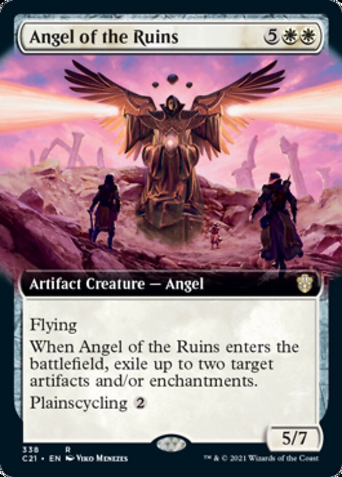 Angel of the Ruins (Extended) [Commander 2021] | Exor Games New Glasgow