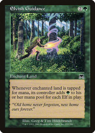 Elvish Guidance [Onslaught] | Exor Games New Glasgow