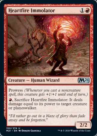 Heartfire Immolator [Core Set 2021] | Exor Games New Glasgow