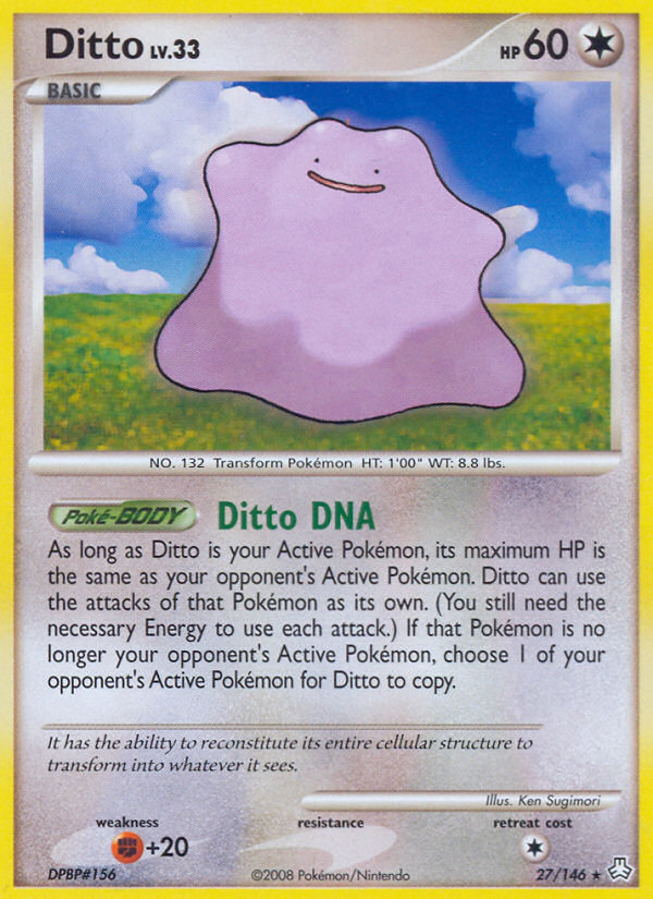 Ditto (27/146) [Diamond & Pearl: Legends Awakened] | Exor Games New Glasgow