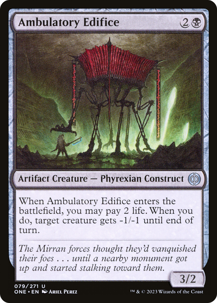 Ambulatory Edifice [Phyrexia: All Will Be One] | Exor Games New Glasgow