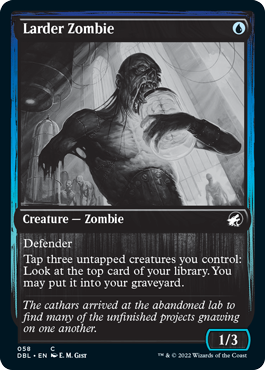 Larder Zombie [Innistrad: Double Feature] | Exor Games New Glasgow