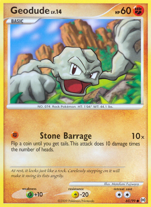 Geodude (65/99) [Platinum: Arceus] | Exor Games New Glasgow