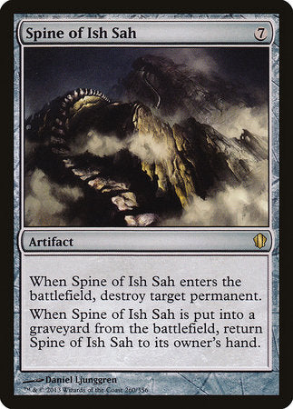Spine of Ish Sah [Commander 2013] | Exor Games New Glasgow
