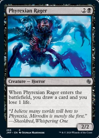 Phyrexian Rager [Jumpstart] | Exor Games New Glasgow