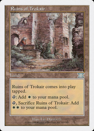 Ruins of Trokair [Classic Sixth Edition] | Exor Games New Glasgow