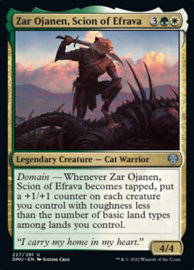 Zar Ojanen, Scion of Efrava [Dominaria United] | Exor Games New Glasgow