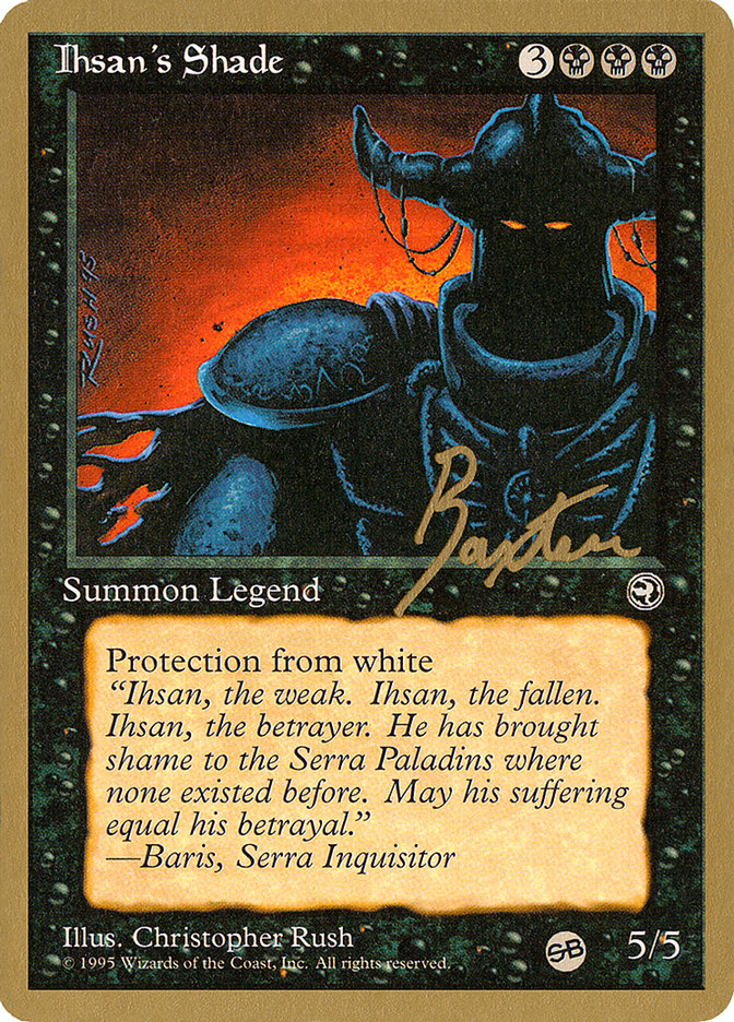 Ihsan's Shade (George Baxter) (SB) [Pro Tour Collector Set] | Exor Games New Glasgow