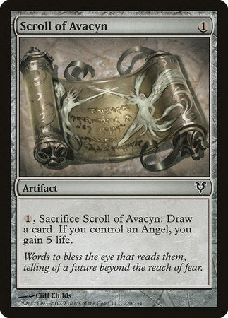 Scroll of Avacyn [Avacyn Restored] | Exor Games New Glasgow