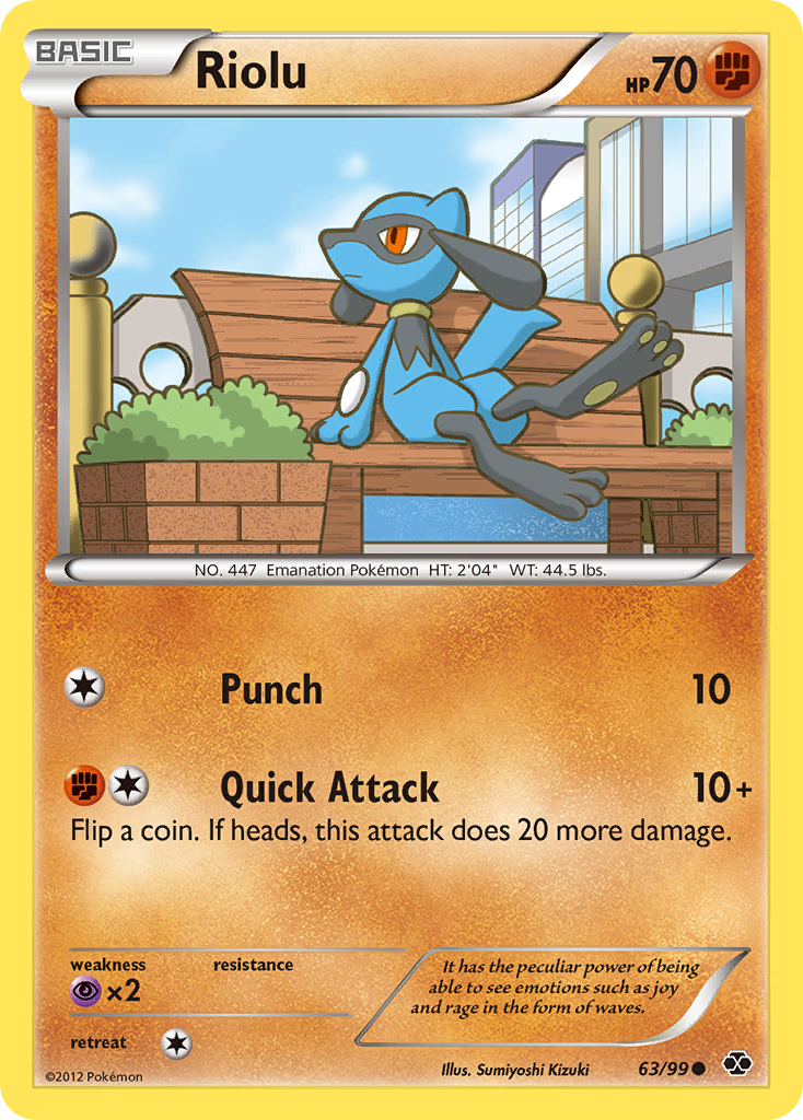 Riolu (63/99) [Black & White: Next Destinies] | Exor Games New Glasgow