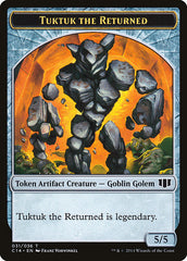 Daretti, Scrap Savant Emblem // Tuktuk the Returned Double-sided Token [Commander 2014 Tokens] | Exor Games New Glasgow