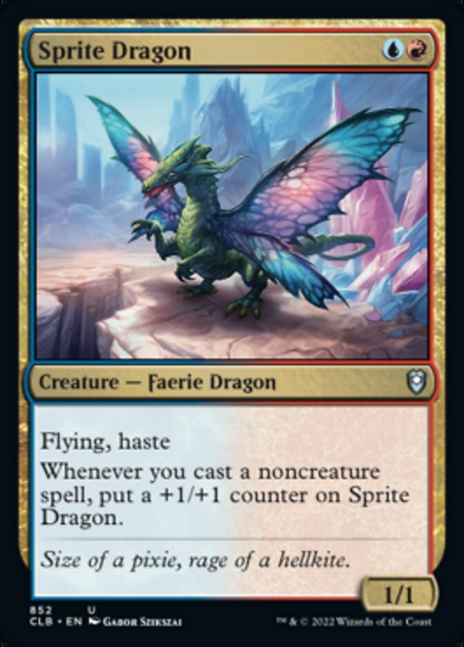 Sprite Dragon [Commander Legends: Battle for Baldur's Gate] | Exor Games New Glasgow