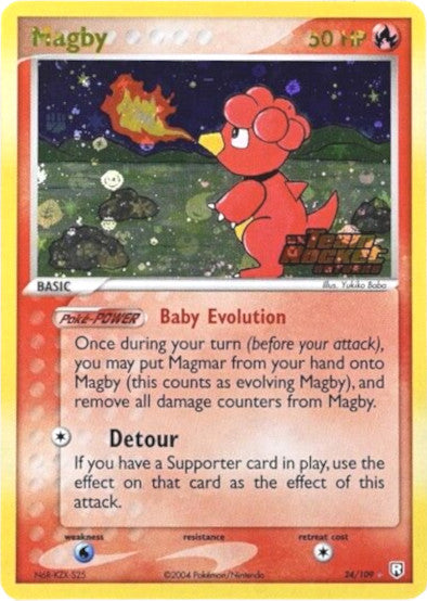 Magby (24/109) (Stamped) [EX: Team Rocket Returns] | Exor Games New Glasgow