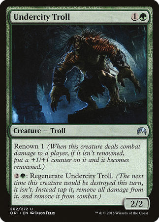 Undercity Troll [Magic Origins] | Exor Games New Glasgow