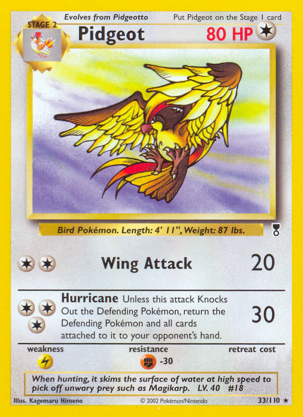 Pidgeot (33/110) [Legendary Collection] | Exor Games New Glasgow