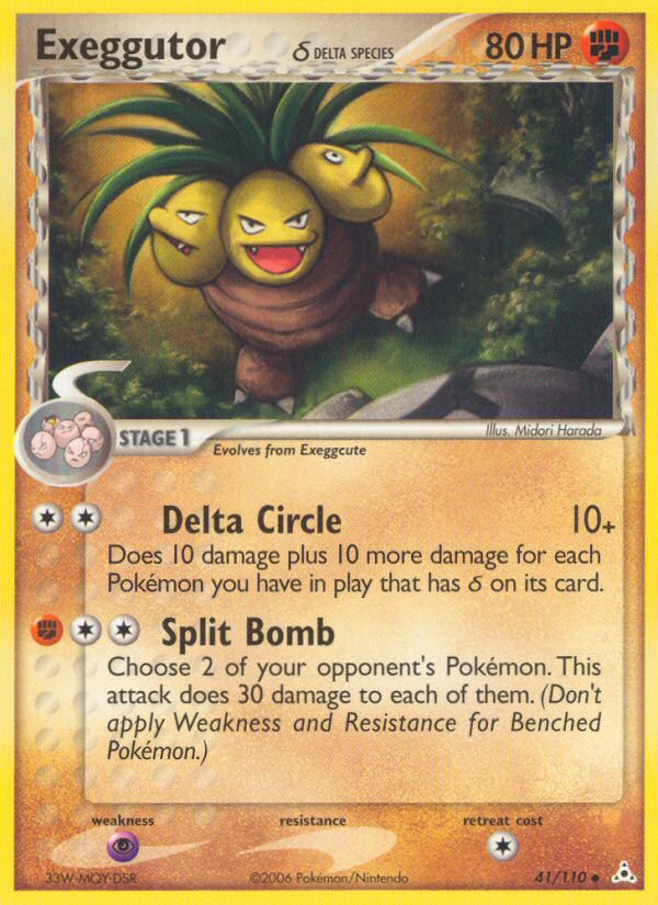 Exeggutor (41/110) (Delta Species) [EX: Holon Phantoms] | Exor Games New Glasgow