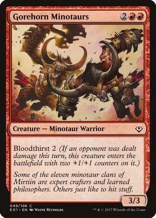 Gorehorn Minotaurs [Archenemy: Nicol Bolas] | Exor Games New Glasgow