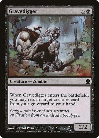 Gravedigger [Commander 2011] | Exor Games New Glasgow