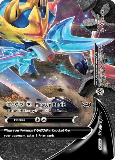 Zacian V-Union (SWSH166) [Sword & Shield: Black Star Promos] | Exor Games New Glasgow