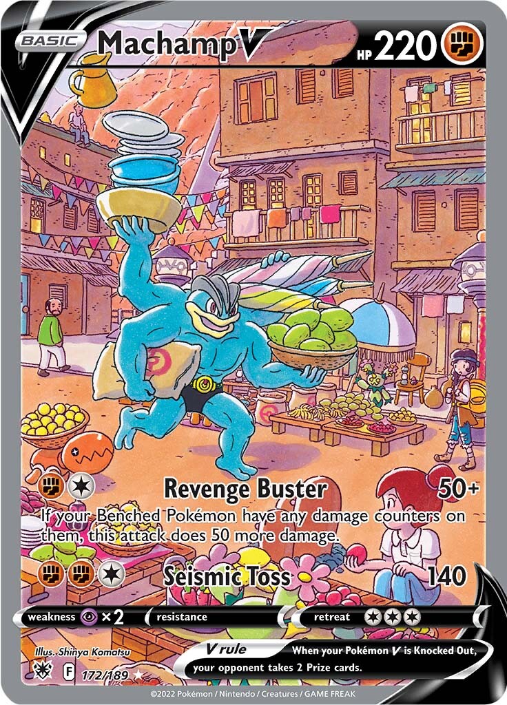 Machamp V (172/189) [Sword & Shield: Astral Radiance] | Exor Games New Glasgow