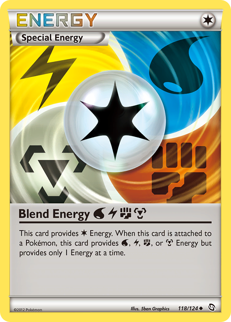 Blend Energy WaterLightningFightingMetal (118/124) [Black & White: Dragons Exalted] | Exor Games New Glasgow