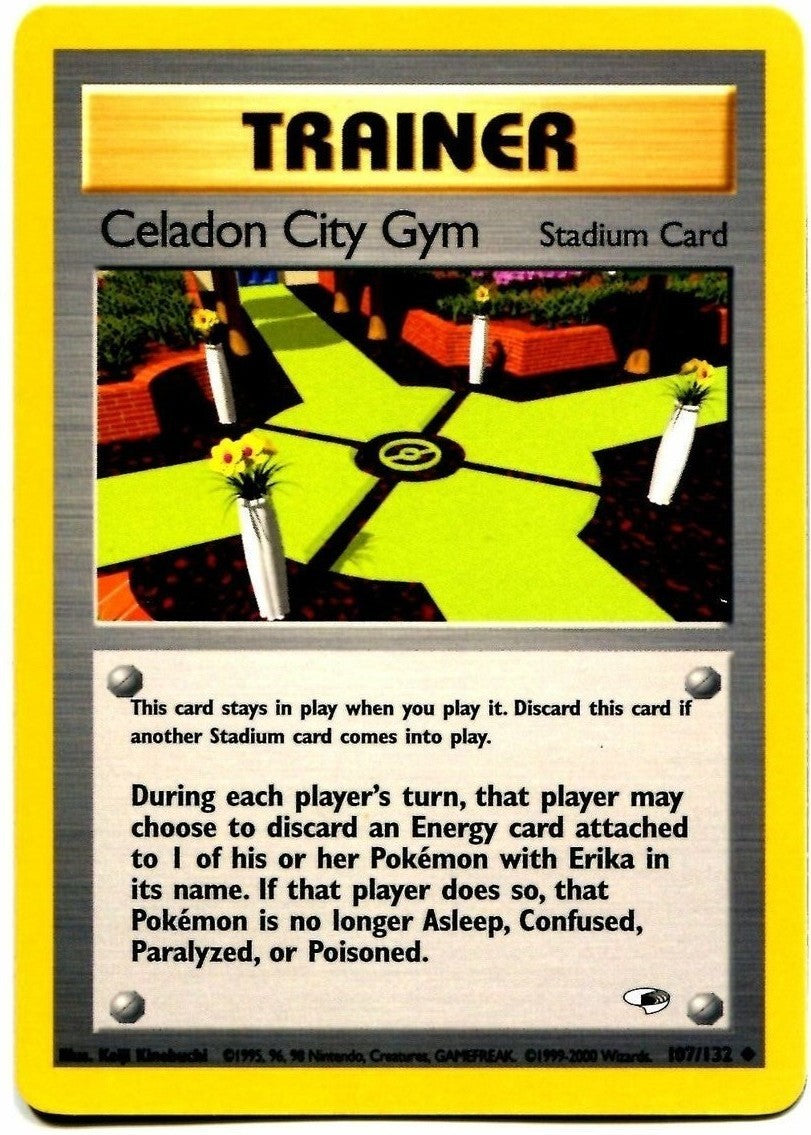 Celadon City Gym (107/132) [Gym Heroes Unlimited] | Exor Games New Glasgow