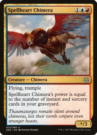 Spellheart Chimera [Duel Decks: Mind vs. Might] | Exor Games New Glasgow