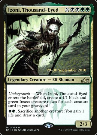 Izoni, Thousand-Eyed [Guilds of Ravnica Promos] | Exor Games New Glasgow