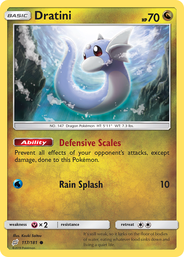 Dratini (117/181) [Sun & Moon: Team Up] | Exor Games New Glasgow