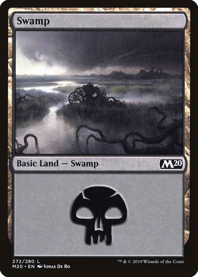 Swamp (#272) [Core Set 2020] | Exor Games New Glasgow